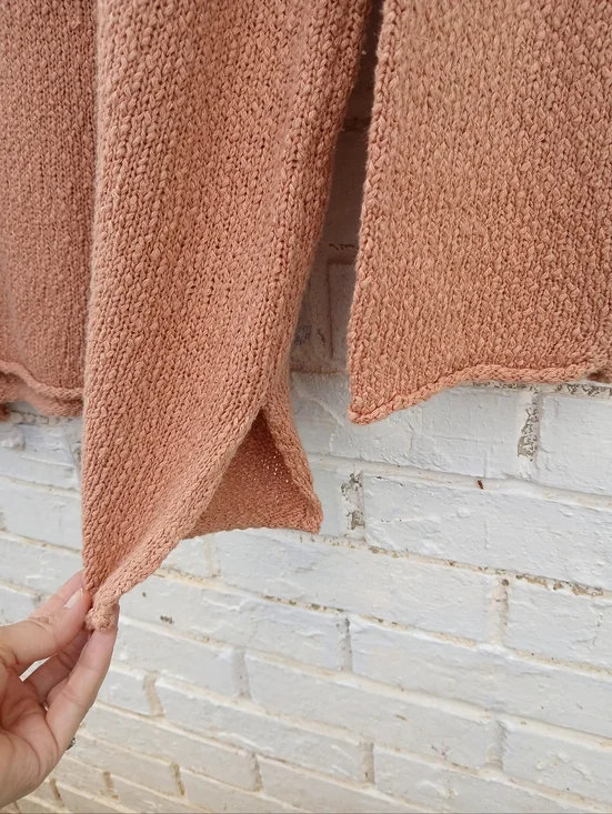 Aerie Voop Pullover Sweater Knit V-Scoop Oversize - Picture 4 of 6